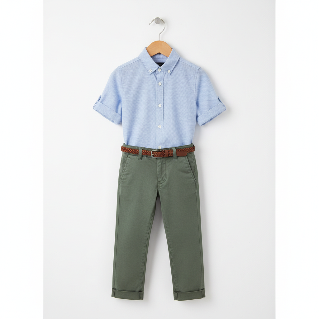 Boys Pant Shirt Set - Style 3