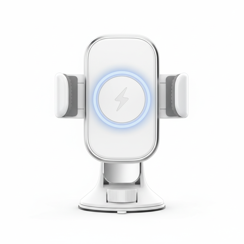 Car Mount - Front White