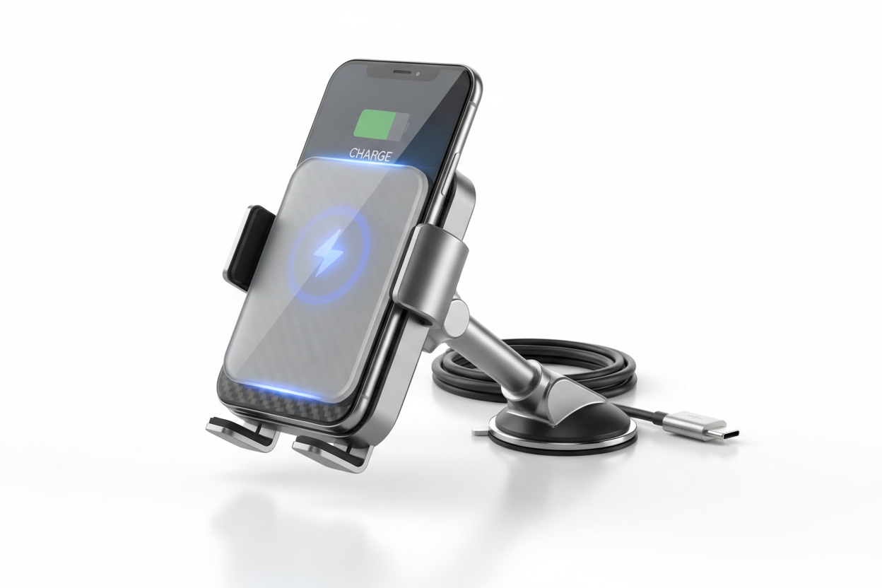 Car Phone Mount Wireless Charger - Studio