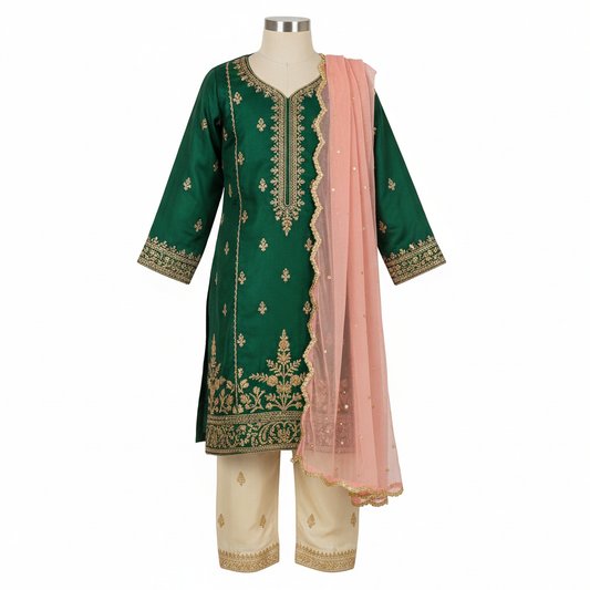 Girls Shalwar Kameez - Style 1