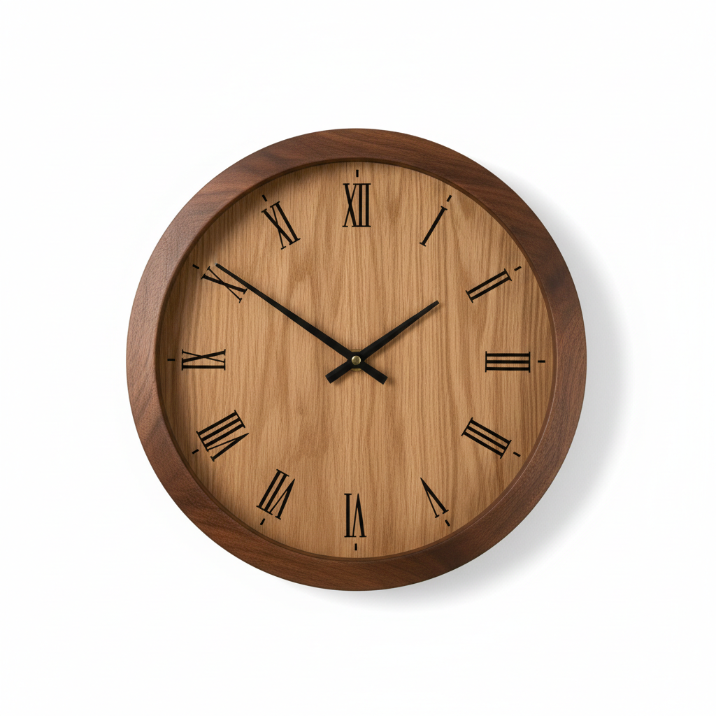 Wood Wall Clock