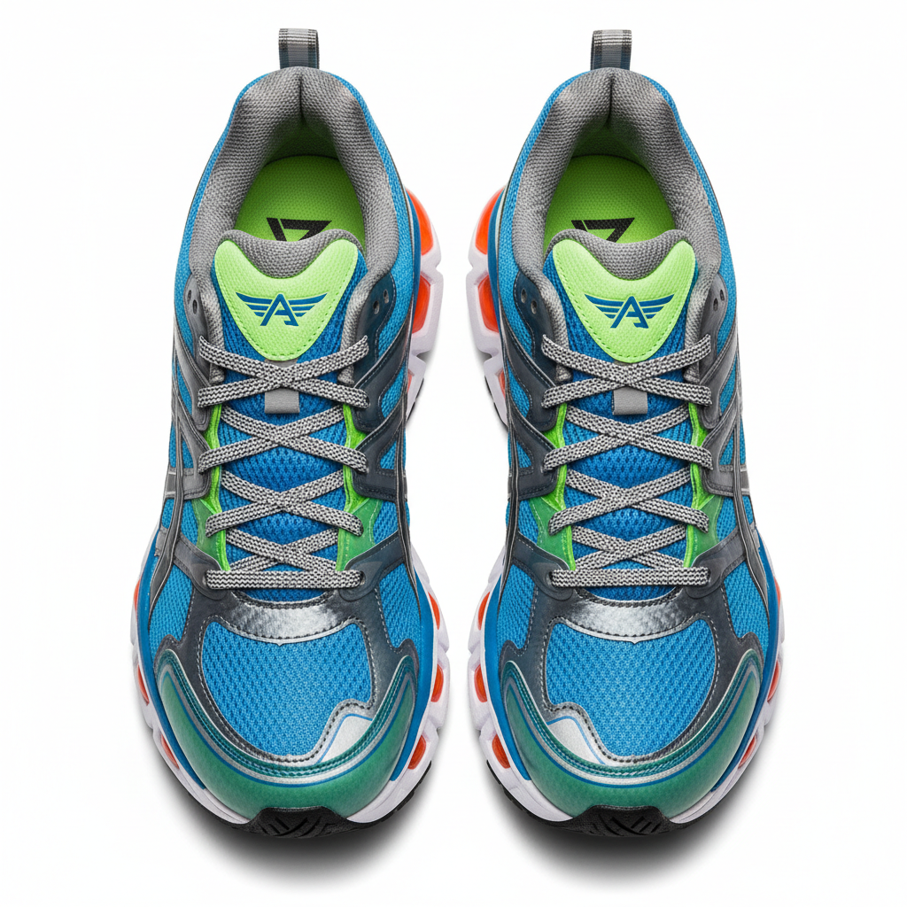 Running Shoes Top View