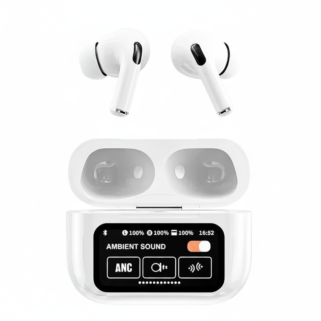 TWS Earbuds Front View
